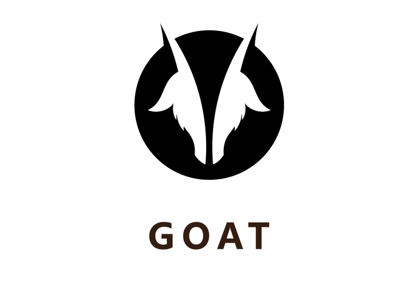 Goat logo icon vector template