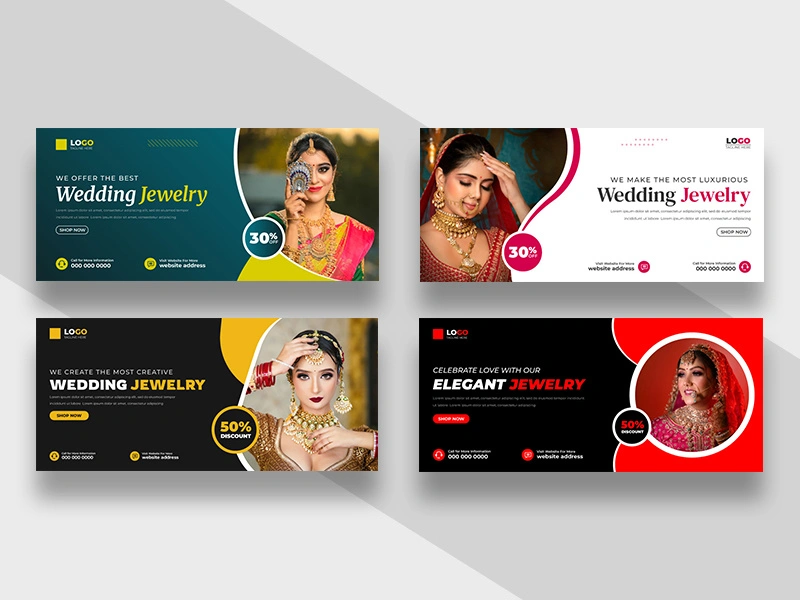Wedding Jewelry Sale Facebook Cover Ver-7