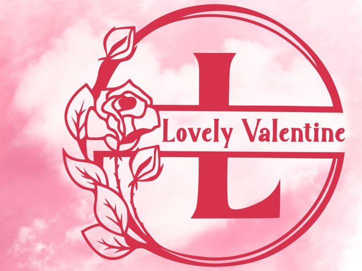 Lovely Valentine Monogram