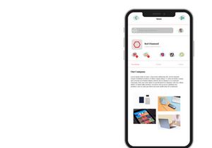 Cloud Market Mobile App UI
