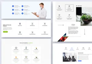 25 Services Blocks Widgets for Web UI Kit Ver-02