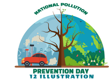 12 National Pollution Prevention Day Illustration preview picture
