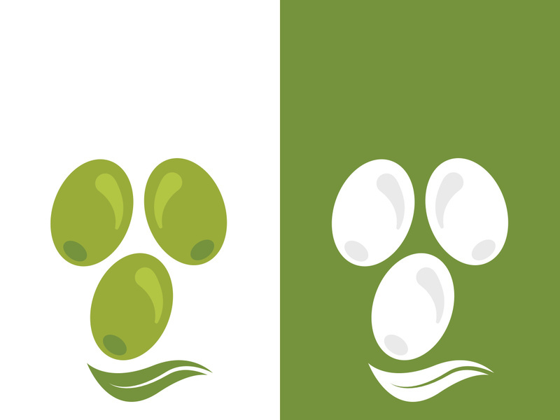 Extra virgin olive oil logo icon design vector illustration