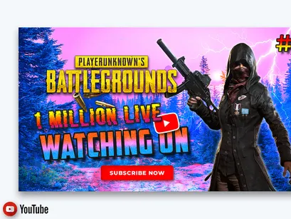 Gaming YouTube Thumbnails