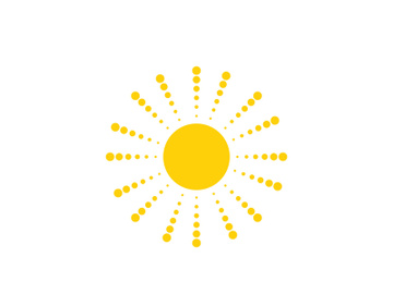 Sun Vector illustration Icon preview picture