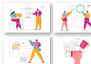 19 Immigration Consultant Illustration