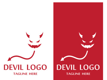 Devil sign and symbol logo preview picture