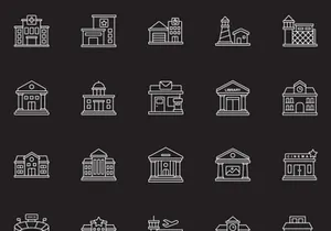 Building Icon Set V1