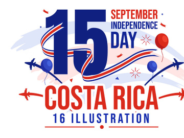 16 Happy Independence Day of Costa Rica Illustration preview picture