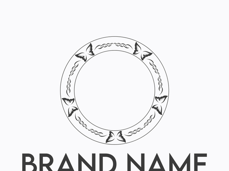 Butterfly logo design