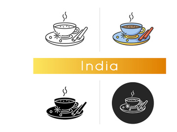 Masala chai icon preview picture