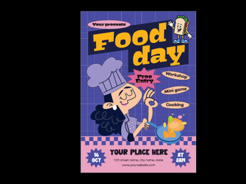 Food Day Flyer preview picture