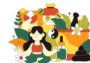 10 Alternative Medicine Illustration