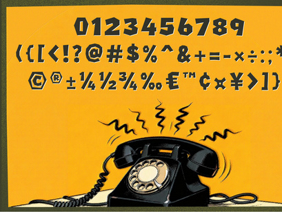 Land of Luck - Modern Comic Display Font