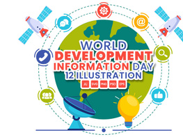 12 World Development Information Day Illustration preview picture