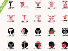 T Letter Logo, Modern Letter Style Vector, Design Suitable For Product Brands With T Letter