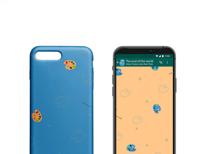 Free Phone Background & Case Design