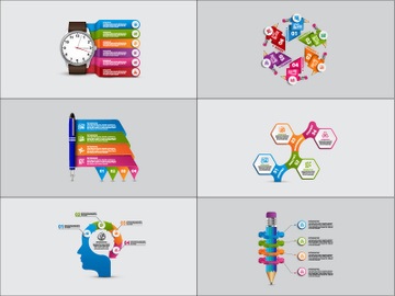 Business Infography Elements Set preview picture