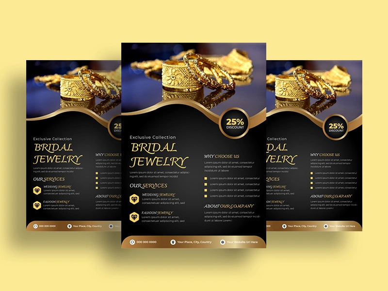 Jewelry Sale Flyer Template Ver-2