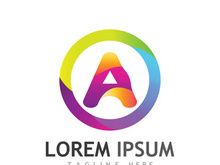 modern and creative initial letter A logo.