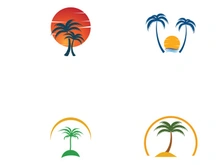 Palm tree logo