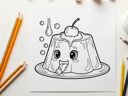 Melting ice cream character sad vector illustration