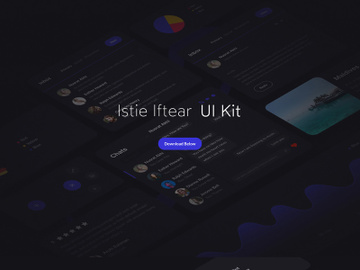 Figma Cards UI Kit Design preview picture