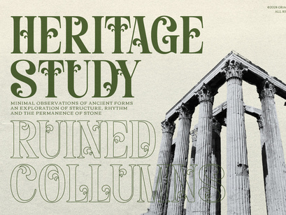 Davenor | Display Serif Font