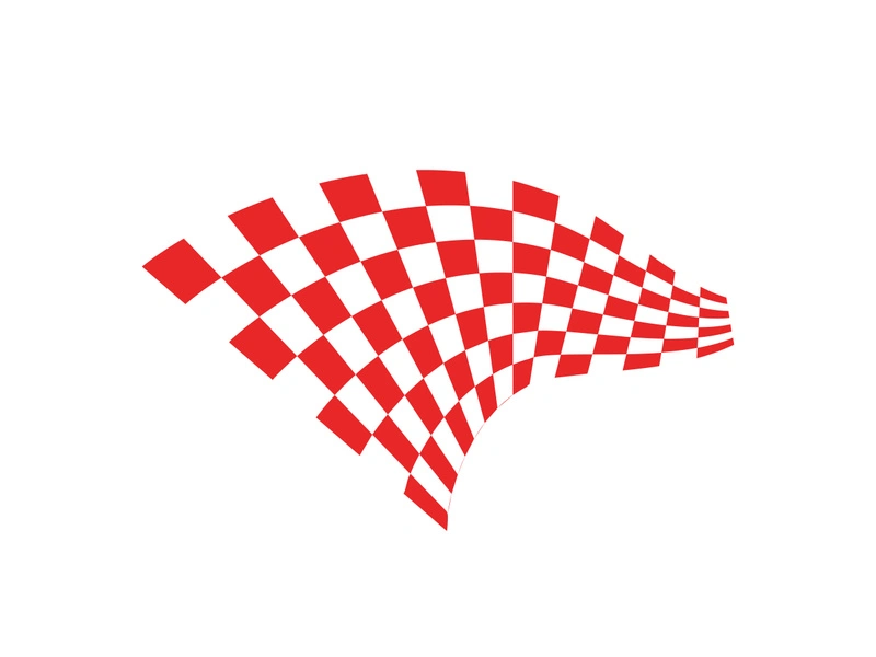 flag template logo and symbol vectors