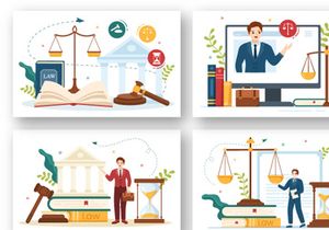 16 Law Firm Services Illustration