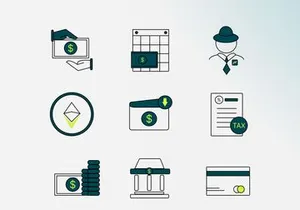 Finaci - Finance Icons Illustration Set
