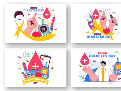 11 World Diabetes Day Illustration