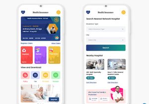 Health and General Insurance Mobile App UI Kit