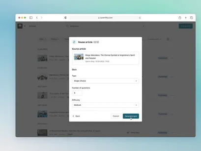 AB v1.0 -Video gallery of the product