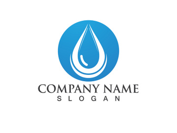 Water drop Logo Template vector preview picture