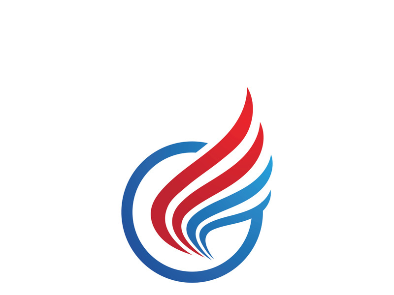 Wing illustration logo and symbol vector