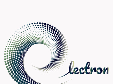 Halftone E logo preview picture