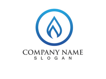 Water drop Logo Template vector preview picture