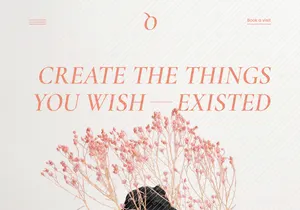 Craft Studio Landing Page Template (Free)