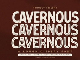 Cavernous - Rough Display preview picture