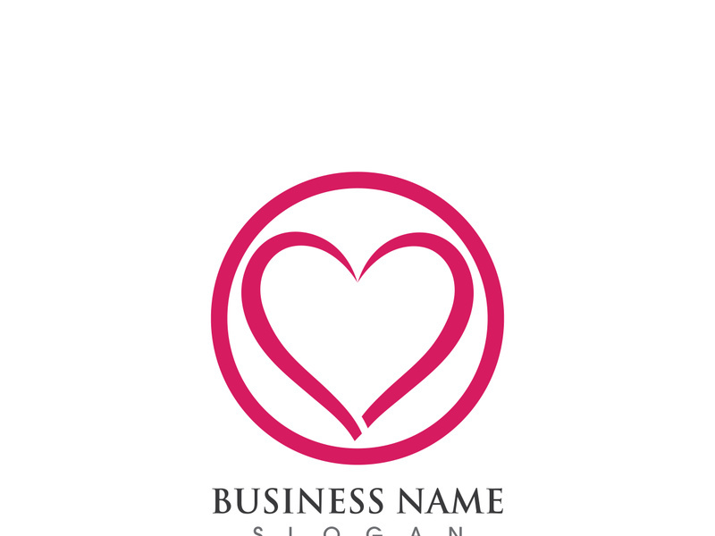 Love Vector icon illustration design Template