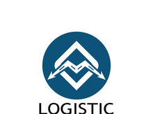 logistics logo icon illustration vector design  distribution symbol  delivery of goods  economy  finance