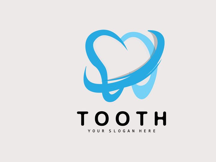 Tooth logo, Dental Health Vector, Care Brand Illustration