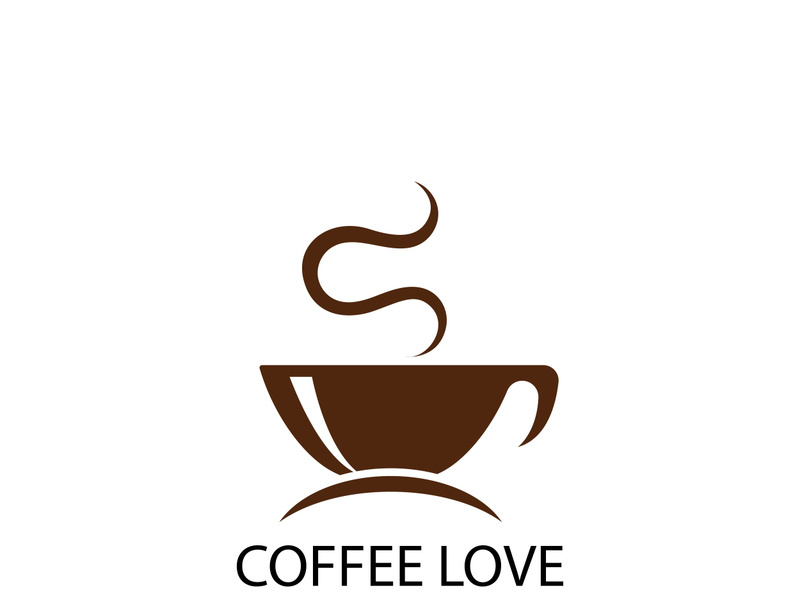 Coffee logo  icon vector illustration template