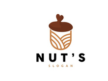 Acron Logo, Premium Design Simple Vintage Retro Style