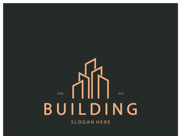 Building logo vector illustration design,Real Estate logo template, Logo symbol icon preview picture