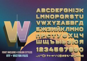 Ryde - sans serif color font