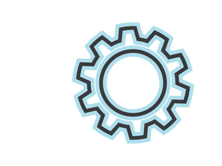 Gear Vector Icon Illustration Design