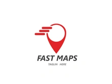 Location point Logo vector template