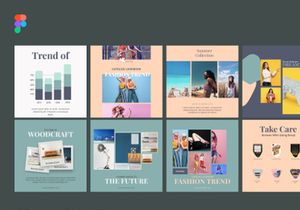 Instagram Multipurpose Templates, Clothing, Marketing, Blog, Quote, Quiz, Photo